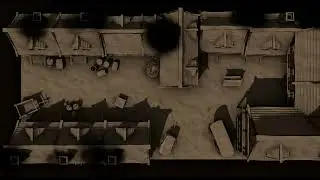 Alley in Winter A D&D Battlemap