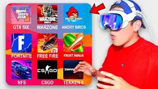 Prob&eacute; 100 JUEGOS en EL APPLE VISION PRO !! | TheDonato
