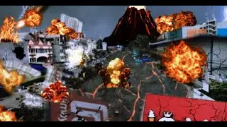 Mount salak Bogor erupts
