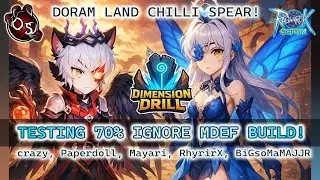 ИГНОРИРУЙТЕ MDEF 70% ХОРОШО?! DORAM LAND DPS POV - DIMENSION DRILL 29/09 - CRAZY - ROO
