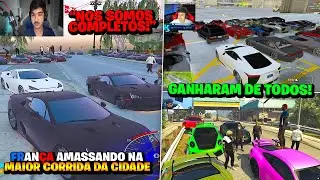FRANÇA PARTICIPANDO DA MAIOR CORRIDA DA CIDADE! 😱