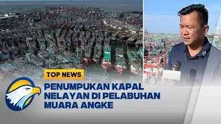 Kapal Nelayan Menumpuk di Pelabihan Muara Angke  - [Top News]