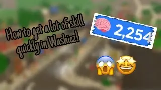 Как быстро прокачать навыки в Washiez! | Roblox Washiez