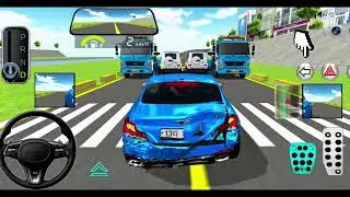 New Sedan Car Kia Stinger in Parking Building - 3D Driving Class 2025 - best Android gameplay Video