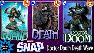 Dr Doom Meets Death - Death Wave Combo Deck - Marvel Snap Gameplay