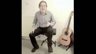 Free movement  while playing: sitting with the guitar by Marco William Duranti
