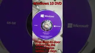 Microsoft Windows 10 Pro (64-bit, OEM DVD)