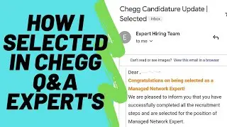 Chegg Expert Registration Process in 2021 || Chegg Q&A Registration Process || Work From Home