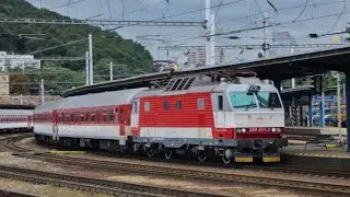🇸🇰Bahnverkehr in Bratislava Hlavn&aacute; Stanica mit Gorilla, EX BRB Lint, und mehr...🇸🇰