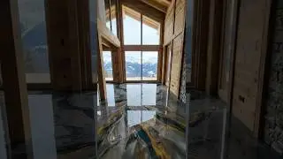 From Raw Concrete to a Luxury Swiss Alps Chalet Kitchen ❄️🏔️
