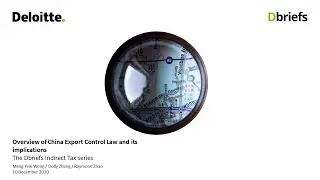 Overview of China Export Control Law and its implications