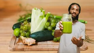 Не пропустите этот сок 🍃 | Зелёный сок из винограда, фенхеля и имбиря для осени