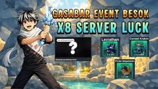 X8 SERVER Fish It | Besok Event Apa Guys + Menuhin Index | Chill Stream | DAY 24/365 #live