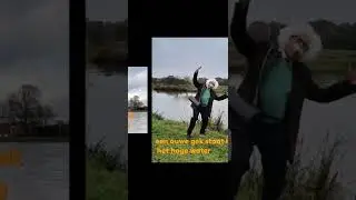 de Vecht in Harderwijk overstroomd bijna