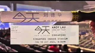 Andy Lau Concert - Singapore 10.10.2024 [Part 1]