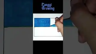 Drawing Ukraine Flag