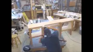 Full Desk Build Time Lapse Sped Up