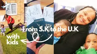 VLOG - flying with 2 kids, from South Korea to the U.K & back + travelling tips