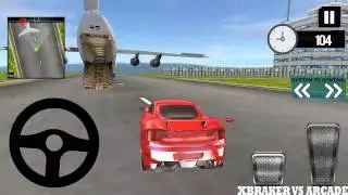 Modern Car Transporter Plane - Simulation Cargo Racing Sports Cars - Driving Big Trucks