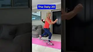 The Daily 20 - do it! #weightloss #fitness #health #bodytransformation #homeworkout