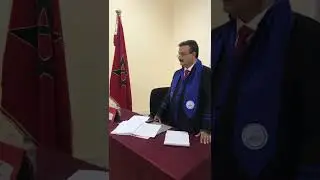 الناظور...لحظة تتويج الطالب الباحث عبد السلام ازكواغ بدبلوم الماستر في القانون