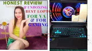 HONEST REVIEW & UNBOXING BEST LOPTOP FOR VA &  FOR GAMING