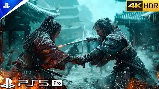 Легендарный самурай вернулся со скрытыми клинками на (PS5 PRO) | Реалистичная графика ULTRA MAX [...