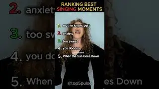 Top 5 Singing Moments That Gave Everyone Chills 🎤🔥 #shorts