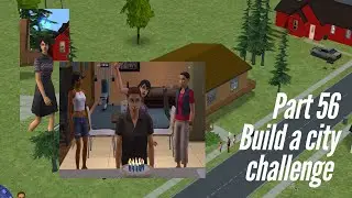 The Sims 2  - No commentary the Sims 2 Build a city challenge! Part 56