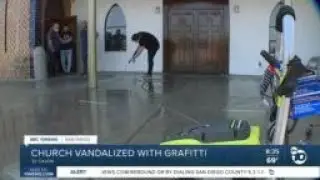Catholic churches vandalized with graffiti in El Cajon