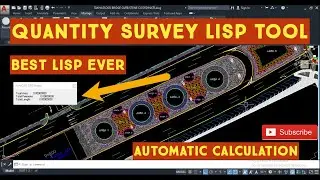 How to calculate (Square m, Perimeter, Linear meter) at a same time with this quantity survey lisp..