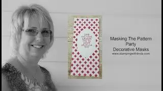 Masking The Pattern Party Decorative Masks