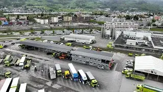 Entdecke den Innovationsladepark⚡ in Sargans &ndash; Powered by K&auml;ppeli Logistik & Scania Schweiz AG