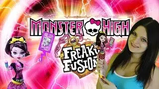 Monster High Draculaura Save Frankie Freaky Fusion обзор на русском