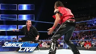 Shinsuke Nakamura takes out Dolph Ziggler: SmackDown LIVE, April 11, 2017