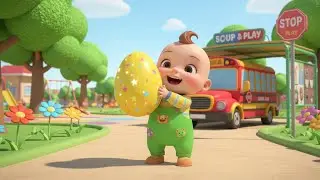 🎵 Surprise Eggs Song 3D 🥚🎉 | Fun Learning Song for Kids | Nursery Rhymes & Baby Songs