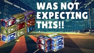 I'VE NEVER HAD CRATE LUCK UNTIL NOW - Rocket League Crate Opening