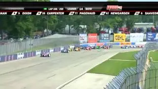 Indycar 2013 - Fecha 9 - Milwaukee (Audio Latino)