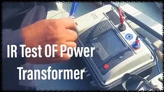 How to carry out insulation resistance (IR) test of Power Transformer. #transformer #electricity
