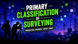 Classification of Surveying // Plane Surveying // Geodetic Surveying //