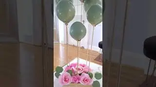 DIY Easy Balloon Centerpiece for Stunning Summer Party Decor🎈🤩✨ #diycenterpiece #diyonabudget #diy