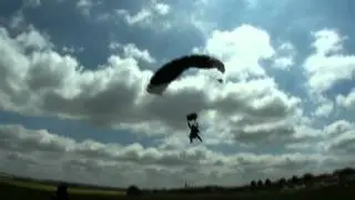 Jim's Sky Dive for Mary Ann Evans Hospice.