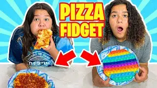 DIY POP IT PIZZA!!! MAKING REAL EDIBLE POP IT PIZZA!!