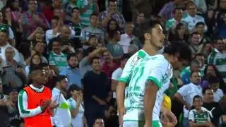 Goal SLA No.22 Mart&iacute;n BRAVO | @LAGalaxy @ClubSantosEn @ClubSantos @scotiabankfc #SCCL
