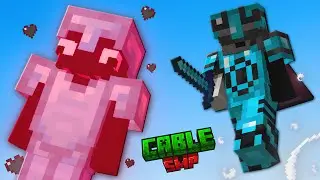 Minecry The Dog FOUGHT Mesmering #CableSMPclips