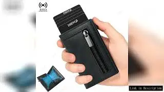 Rfid Credit Card Holder Men Wallets Mini Handbags Luxury Brand Bag Cardholder Case Leather Magnetic