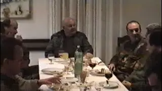 1992.11.15. - Južno bojište - Janko Bobetko - Oproštajna večer sa Vidom Stipetićem