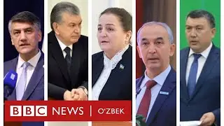 Ўзбекистон:  Президентликка номзодлар ким ва улар нималарни ваъда қилишмоқда?  BBC News O'zbek