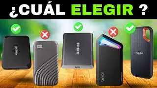 ✅ Mejores Discos Duros Externos SSD [2026] 💾 [Calidad-Precio] para Juegos, Mac, V&iacute;deo, iPhone, USB-C