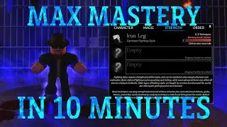FASTEST Fighting Style Mastery Method  - Arcane Odyssey